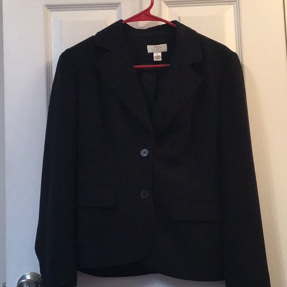 Pinstripe blazer